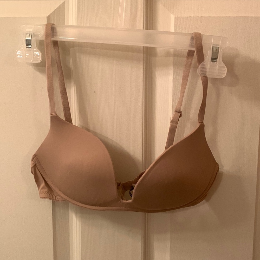 34B Dark Tan Underwire Molded Bra